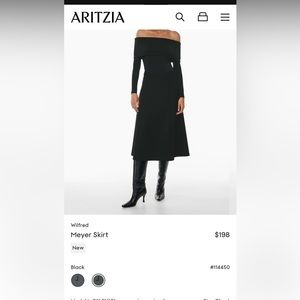 Y2K Aritzia Wilfred
Meyer Skirt